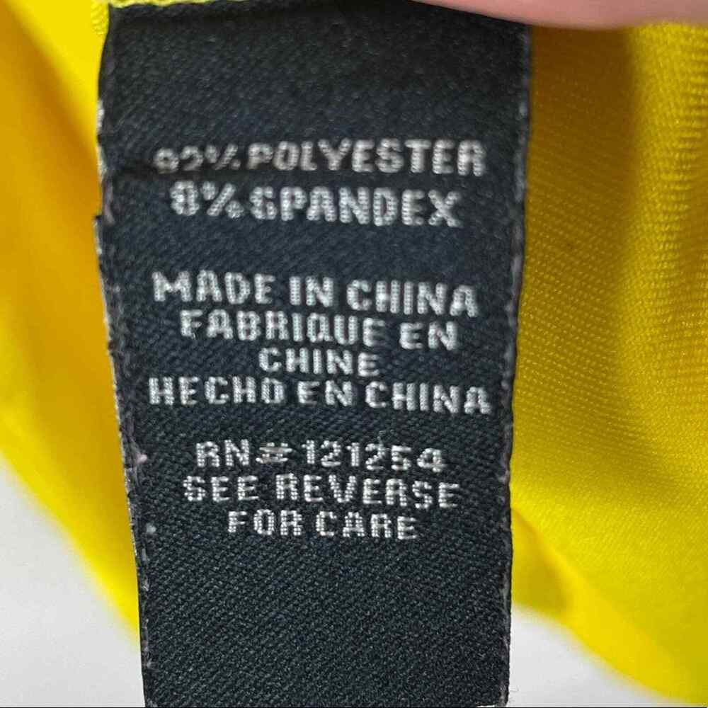 Jofit Yellow Racerback Performance Tank - Picture 4 of 6